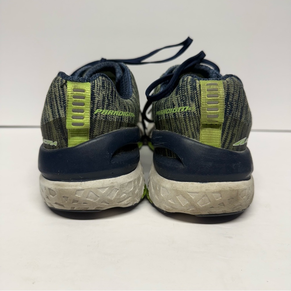ALTRA Men's Paradigm 4.5 Road Running Shoe Blue/Green ALM1948G Size 9 - Picture 7 of 13